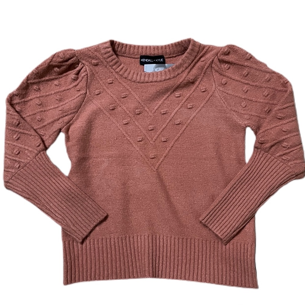 Kendall & Kylie Coral Sweater